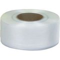 Pac Strapping Products Global Industrial„¢ Machine Grade Strapping, 3/8"W x 12900'L x 0.022" Thick, 8" x 8" Core, White 38M.30.2212